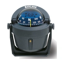 RITCHIE Kompass,Ø70mm m/bkt.grå   B51G 